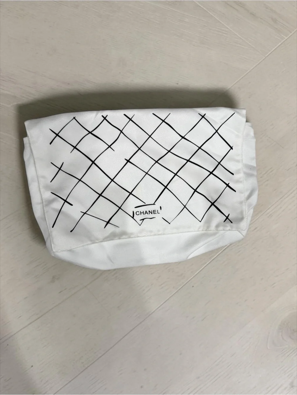 Chanel Karl Lagerfeld Coco Sketch Classic Flap Dust Bag